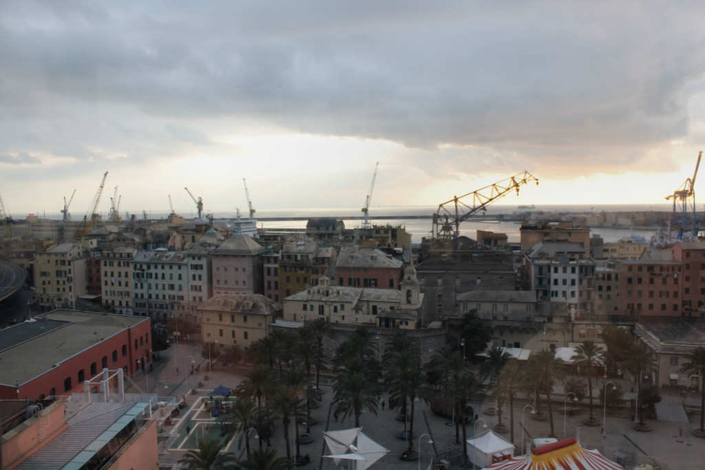 Genova Porto 1-1-2016 Tramonto (12)