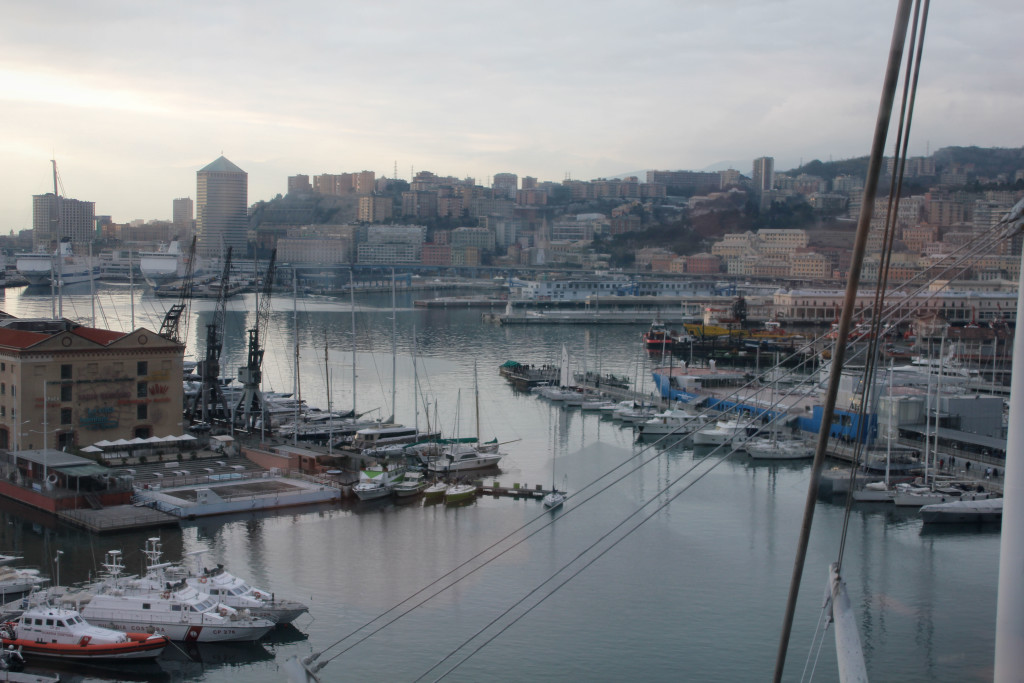 Genova Porto 1-1-2016 Tramonto (13)