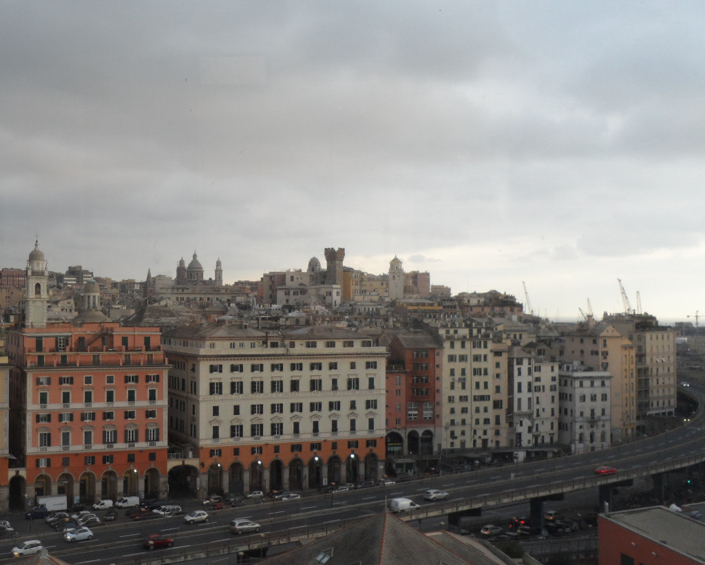 Genova Porto 1-1-2016 Tramonto (4)