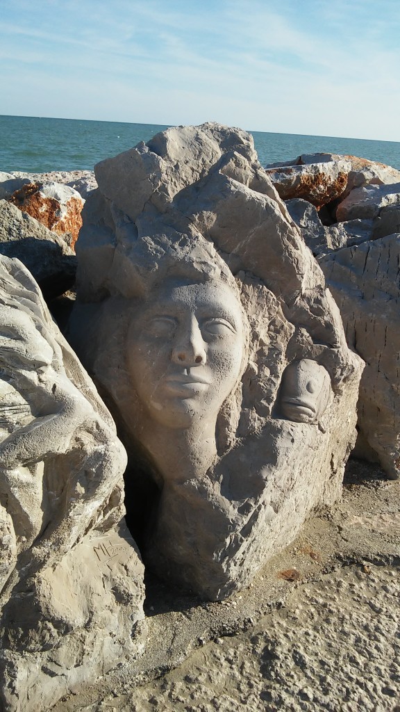 Sculture sul lungomare di Caorle(3)