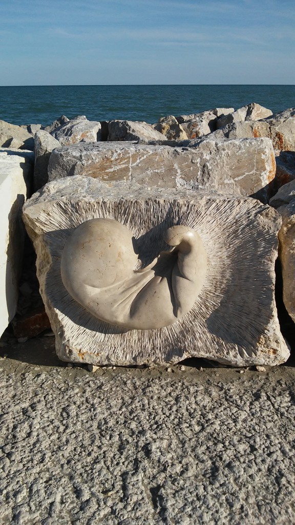 Sculture sul lungomare di Caorle(6)