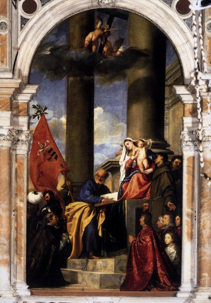 Pala Pesaro Chiesa dei Frari Venezia